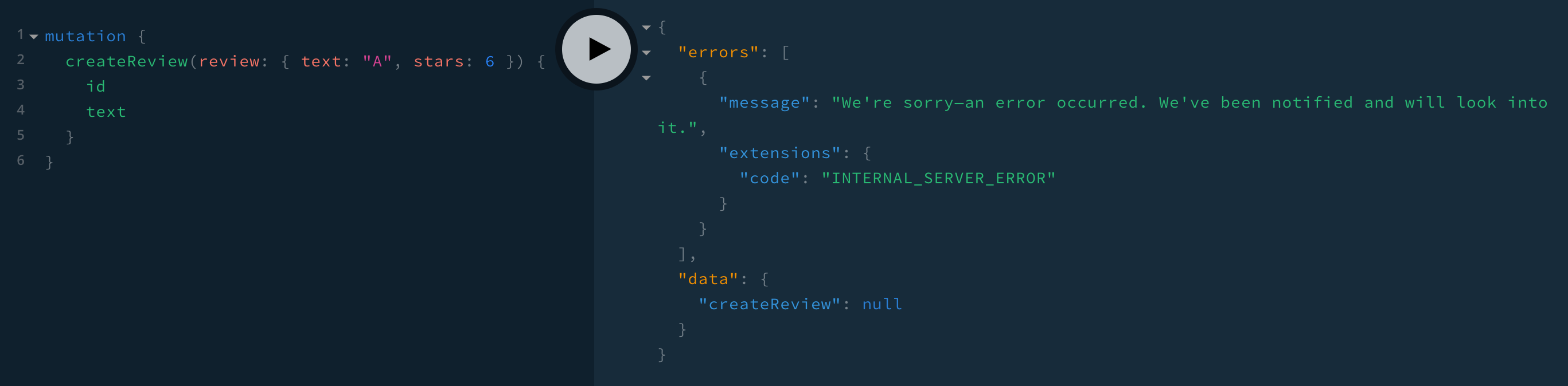 error with code INTERNAL_SERVER_ERROR